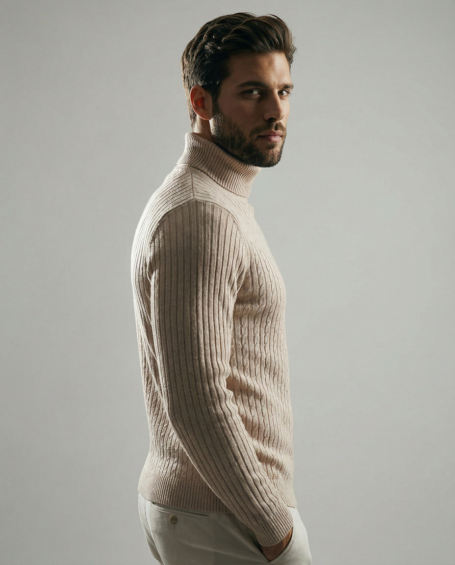 The Preston High-Neck Thermal Knit