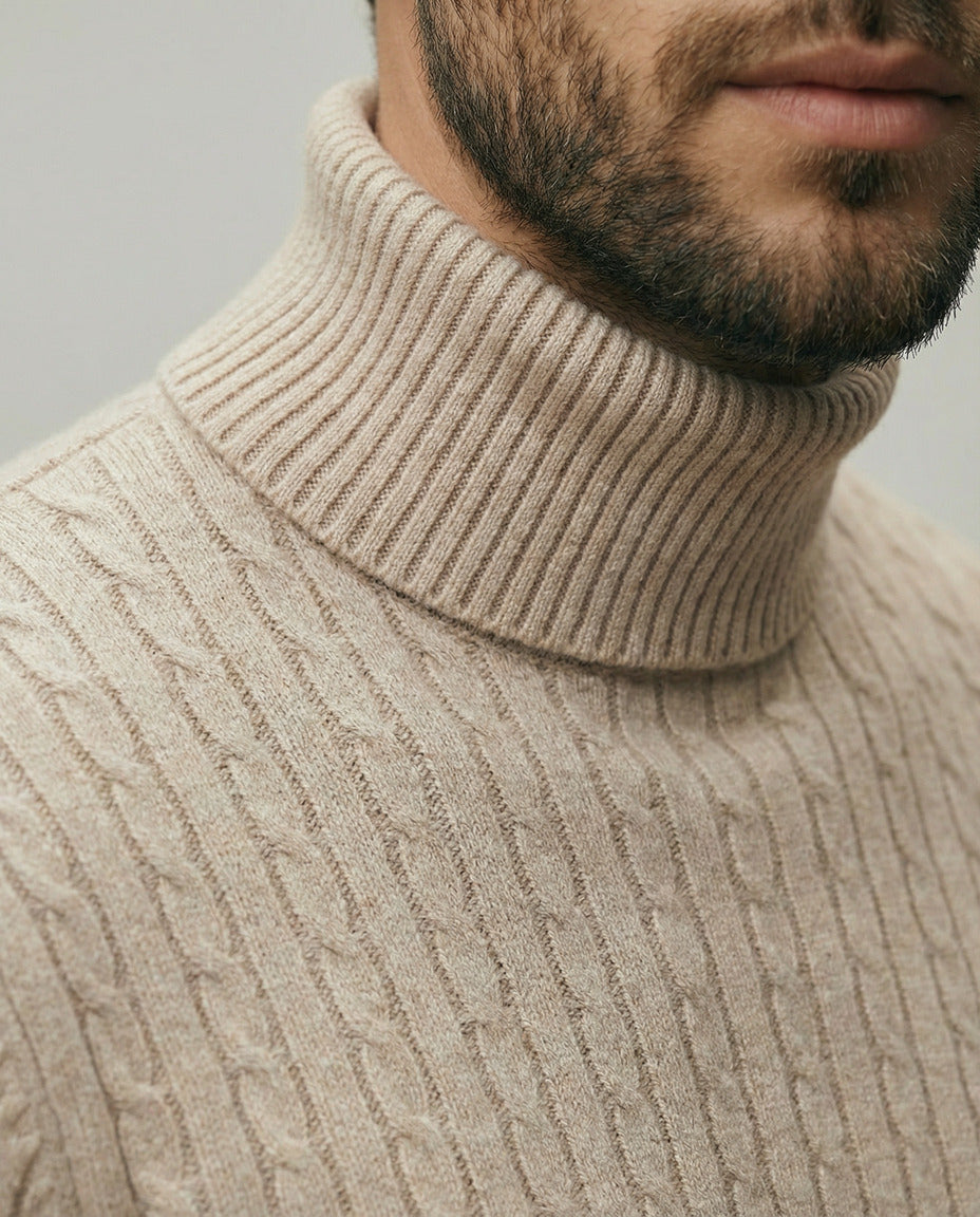 The Preston High-Neck Thermal Knit