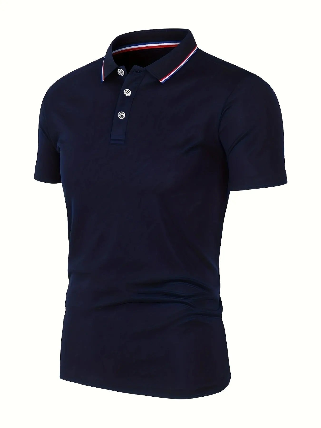 The Brighton Tricolor Accent Polo