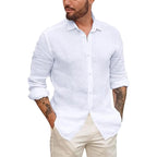 Lightweight Linen Beach Shirt