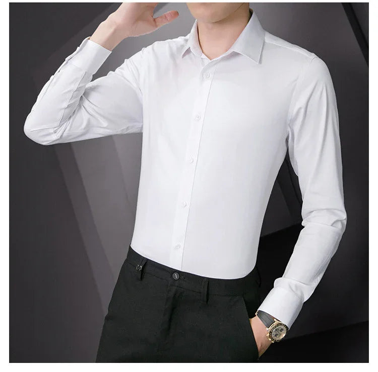 Men’s Slim Fit White Shirt
