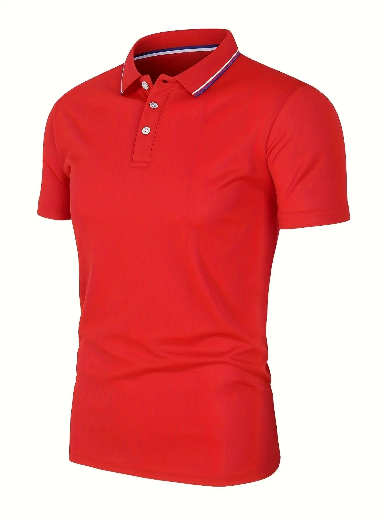 The Brighton Tricolor Accent Polo