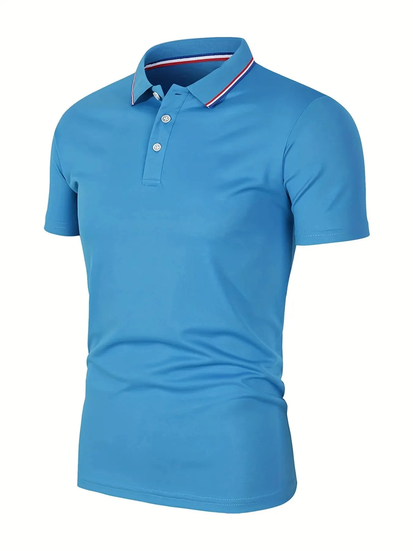 The Brighton Tricolor Accent Polo