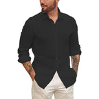 Lightweight Linen Beach Shirt