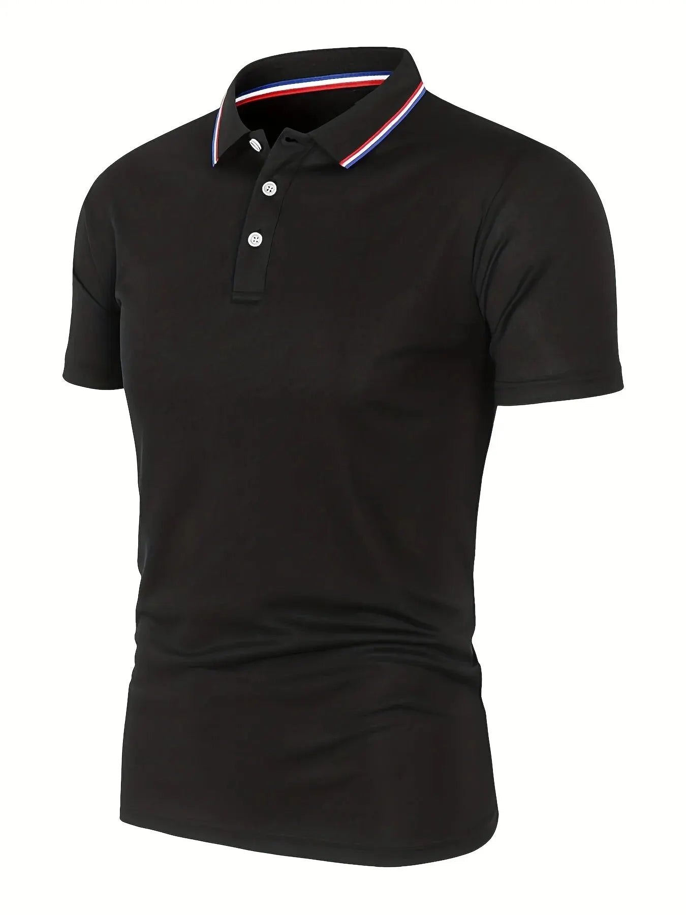 The Brighton Tricolor Accent Polo