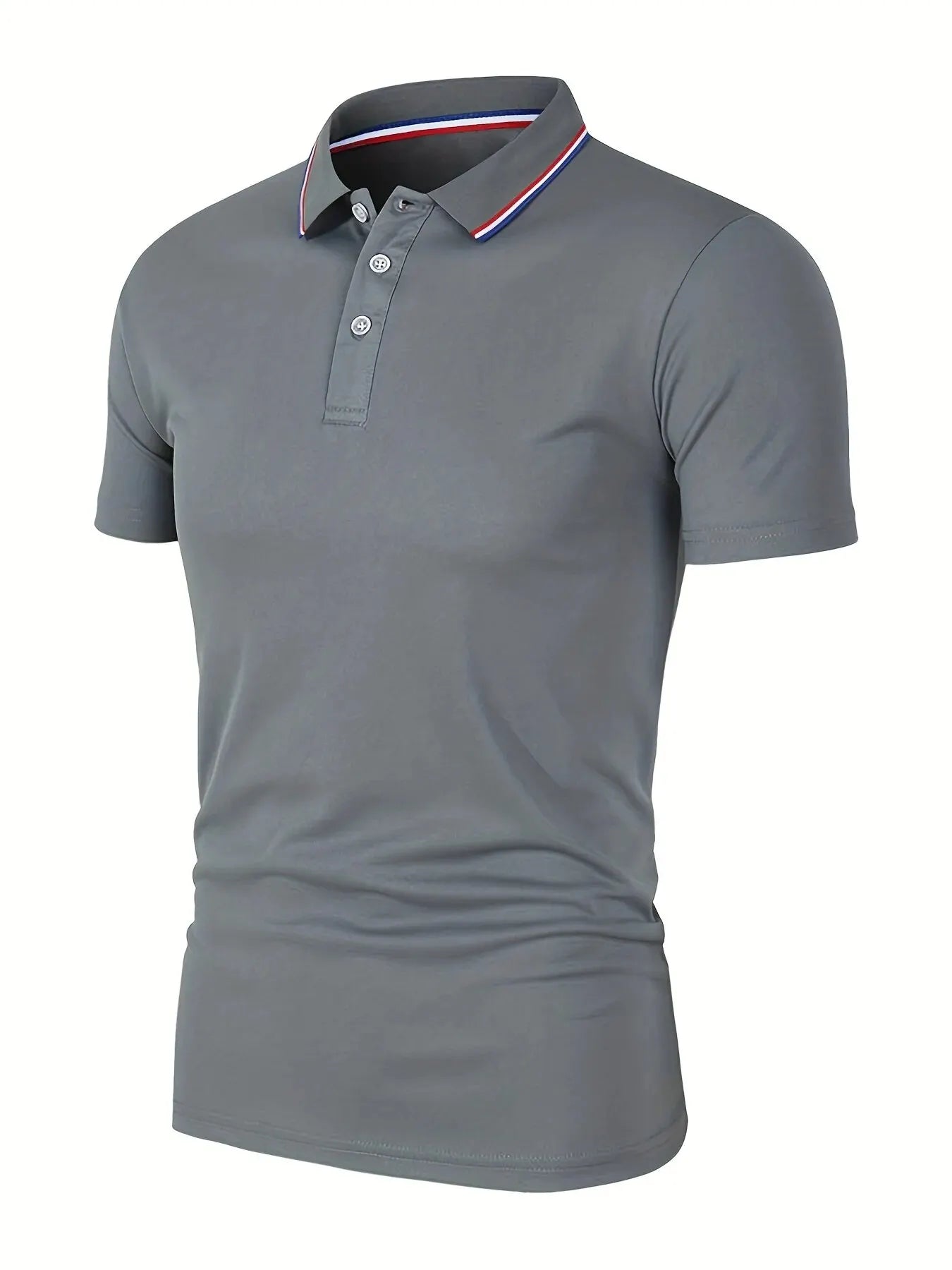 The Brighton Tricolor Accent Polo