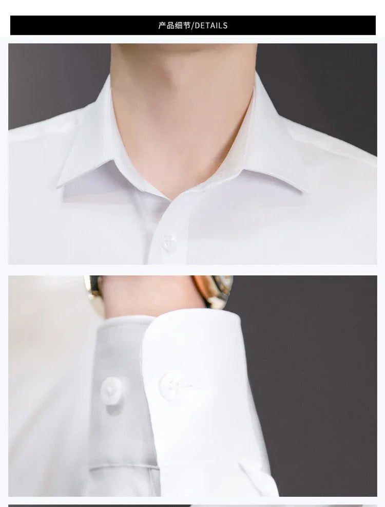 Men’s Slim Fit White Shirt