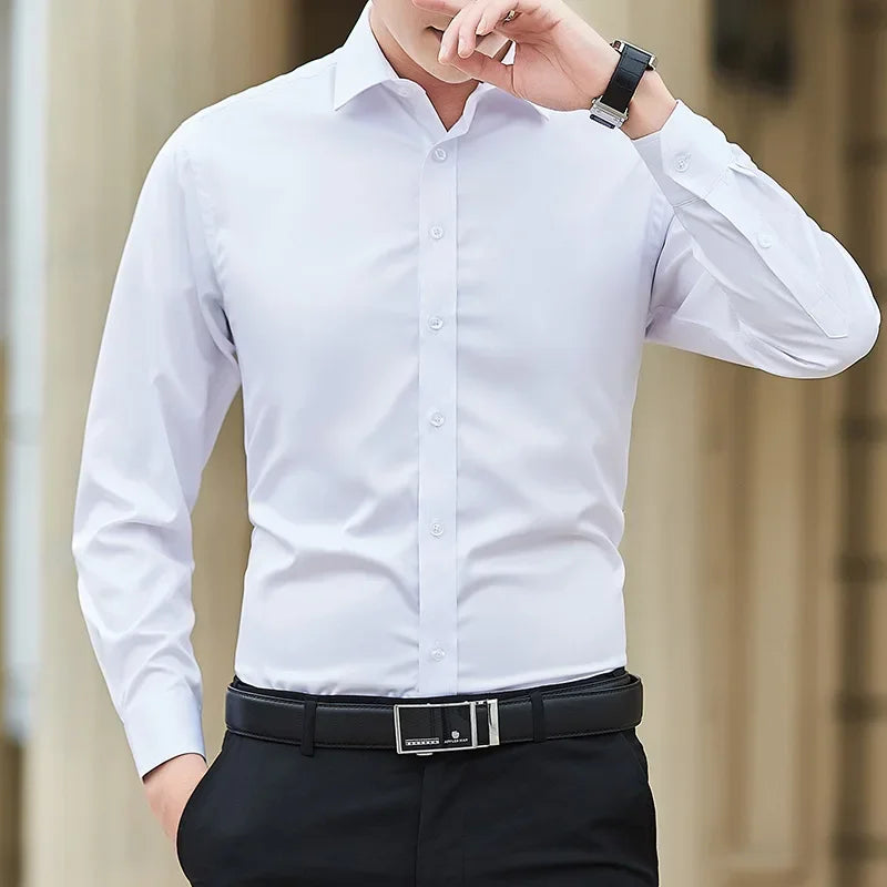 Men’s Slim Fit White Shirt